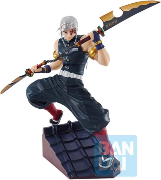 Figura tengen bandai ichibansho demon slayer kimetsu no yaiba uzui 15 cm exclusiva