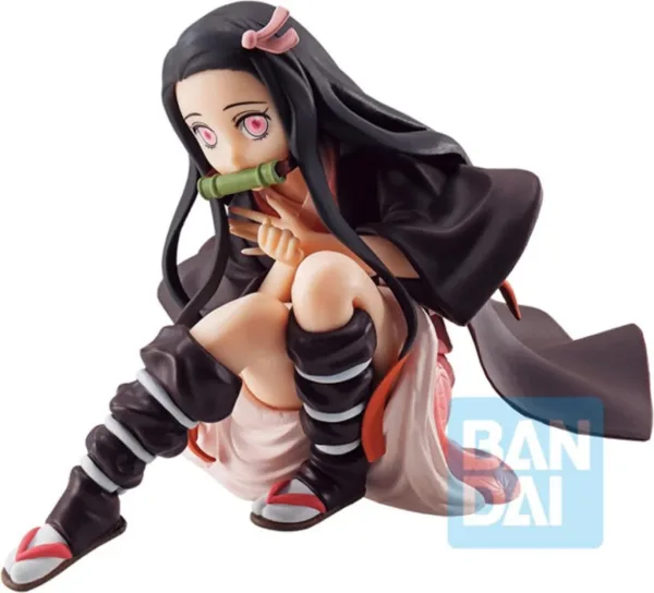 Figura bandai ichibansho demon slayer kimetsu no yaiba nezuko kamado 10 cm exclusiva