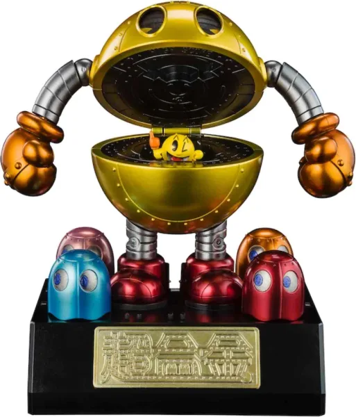 Figura tamashi nations pac - man  pac - man chogokin