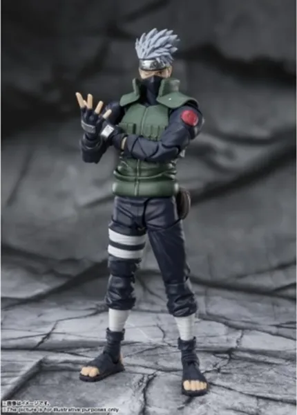 Figura tamashii nations naruto shippuden kakashi hatake s.h.figuarts bandai spirits