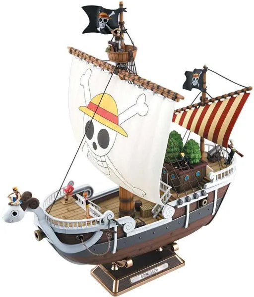 Replica bandai hobby one piece grand ship collection model kit hi - end going merry