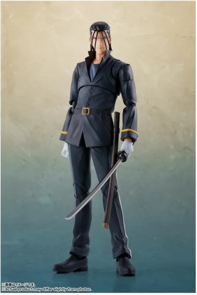Figura tamashii nations hajime saito 165 cm rurouni kenshin sh figuarts
