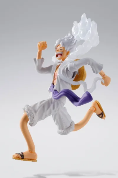 Figura tamashii nations sh figuarts one piece monkey d luffy gear 5