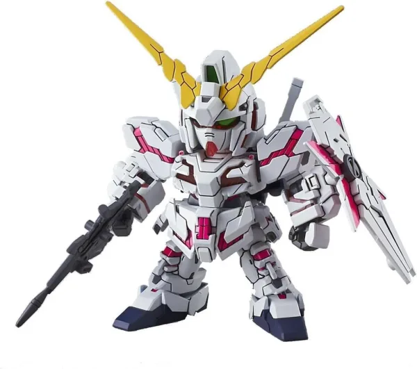 Maqueta bandai hobby mobile suit gundam SD gundam ex unicorn gundam destroy mode