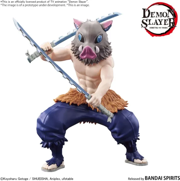Figura bandai hobby demon slayer model kit inosuke hashibira