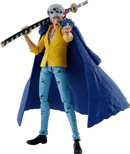 Figura tamashii nations sh figuarts one piece the raid on onigashima trafalgar law