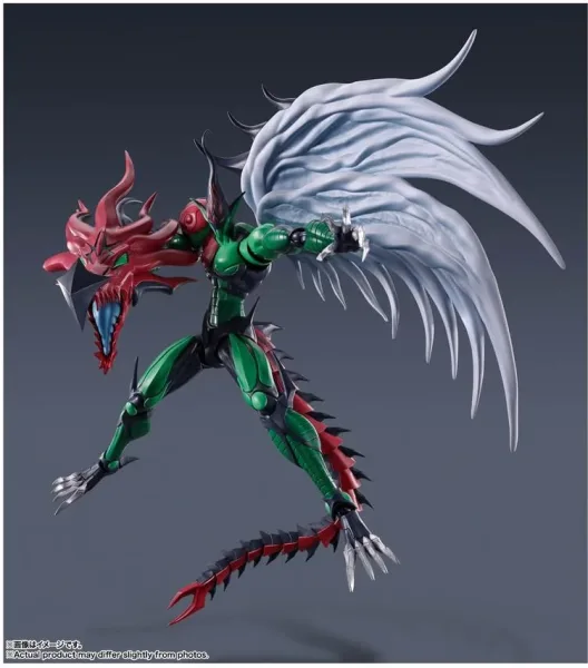 Elemental hero flame wingman fig. 19 cm yu - gi - oh! gx sh monsterarts