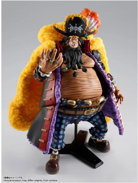 Figura tamashii nations one piece sh figuarts marshall d. teach four emperors 24.5cm