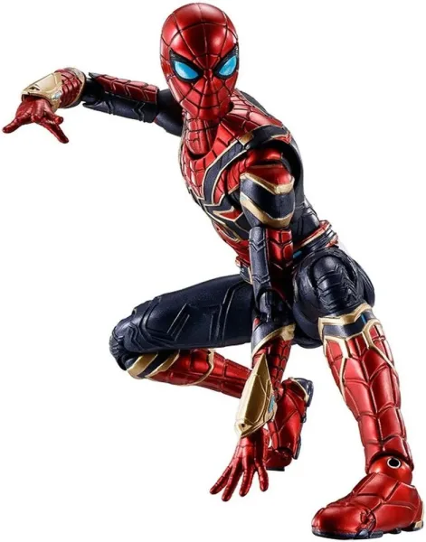 Figura tamashii nations sh figuarts marvel spiderman no way home iron spider
