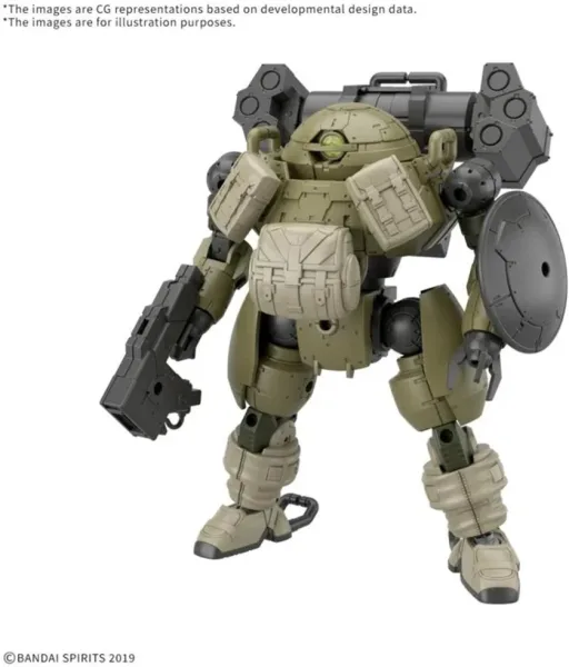 Maqueta bandai hobby 30mm bexm - 6 roundnova 1 - 144