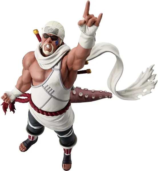 Figura ichibansho naruto shippuden masterlise killer bee (a bridge between the lament of samsara and peace) 27cm
