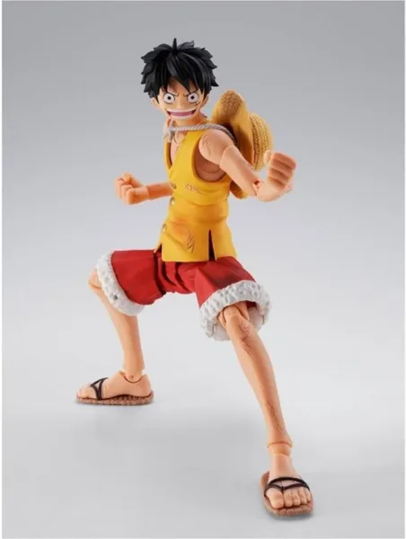 Figura tamashii nations one piece shf monkey d. luffy marineford 14.5cm