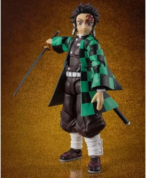 Figura tamashii nations demon slayer kimetsu no yaiba shf tanjiro kamado 14cm
