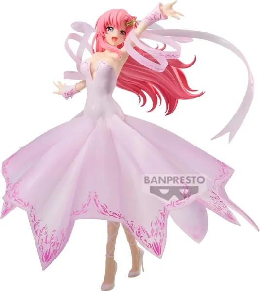 Figura banpresto mobile suit gundam seed evolve lacus clyne 22cm
