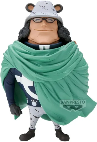 Figura banpresto one piece mega world collectable figure bartholomew kuma