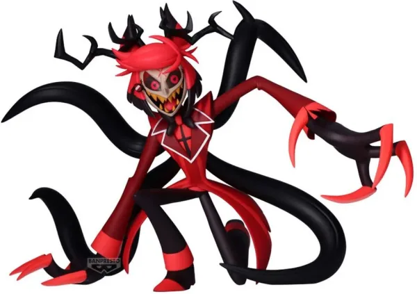 Figura banpresto hazbin hotel radio demon alastor 17cm