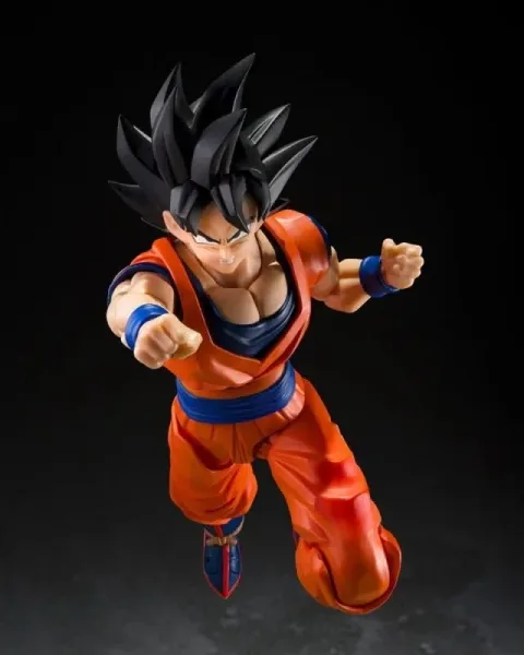 Figura tamashii nations dragon ball z s.h. figuarts son goku kind hearted 14.5cm