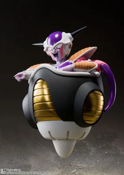Figura tamashii nations dragon ball z s.h.figuarts frieza first form&frieza pod reissue