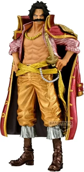 Figura banpresto one piece king of artist gol d.roger special ver