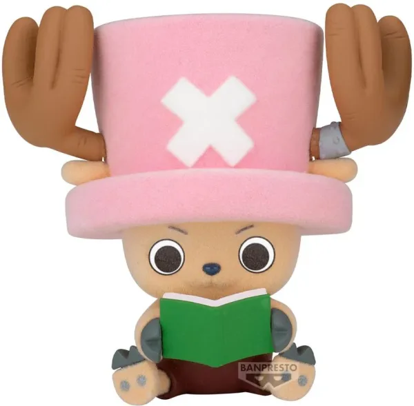 Figura banpresto one piece fluffy puffy chopper vol.1(ver.a) 7cm
