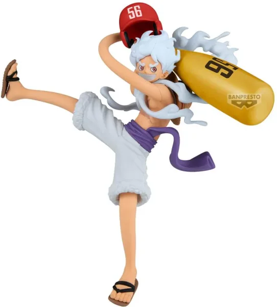 Figura banpresto one piece battle record collection monkey d.luffy gear5 17cm