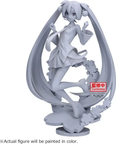 Figura banpresto sakura miku evolve