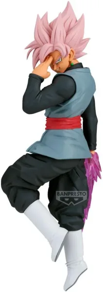 Figura banpresto dragon ball super match makers goku black - super saiyan rosé - (vs son goku)
