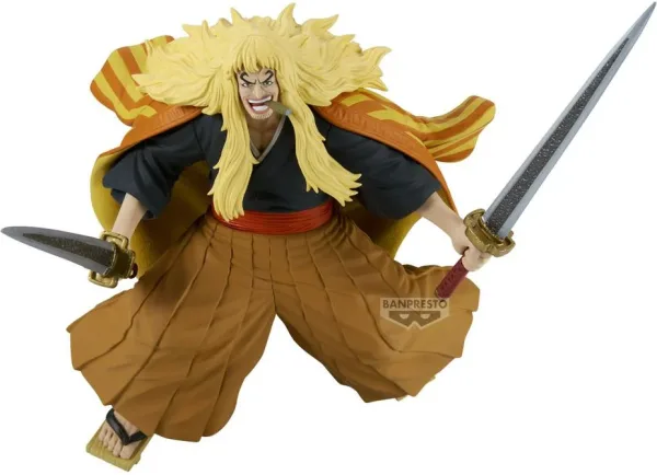 Figura banpresto one piece battle record collection shiki 16cm