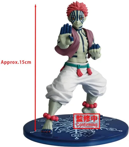 Figura banpresto demon slayer kimetsu no yaiba vibration stars akaza