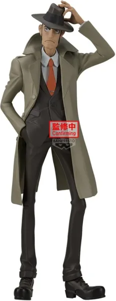 Figura banpresto master stars piece lupin iii rd inspector zenigata 27cm