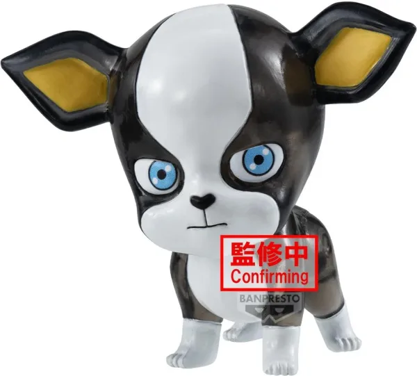 Figura banpresto jojo's bizarre adventure stardust crusaders clear figure iggy ver b. 6cm