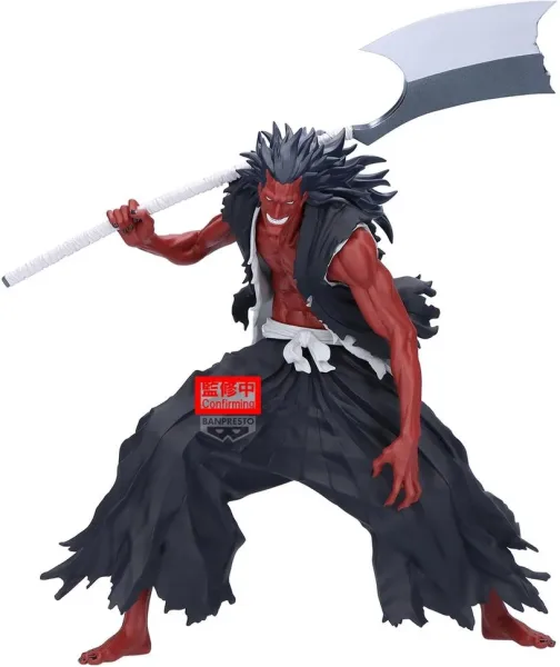 Figura banpresto bleach maximatic kenpachi zaraki 24cm