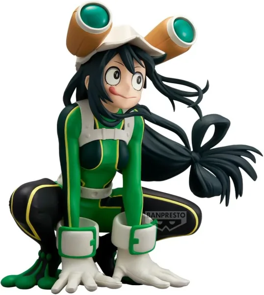 Figura banpresto my hero academia glitter & glamours tsuyu asui 13cm