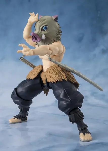 Figura tamashii nations demon slayer kimetsu no yaiba s.h.figuarts inosuke hashibira