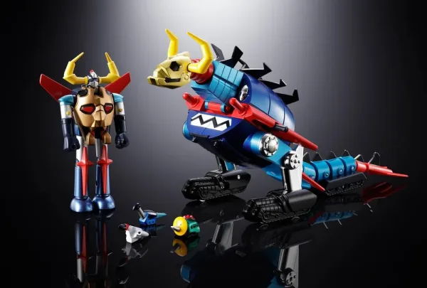 Figura tamashii nations gaiking daikumaryu & gaiking chogokin
