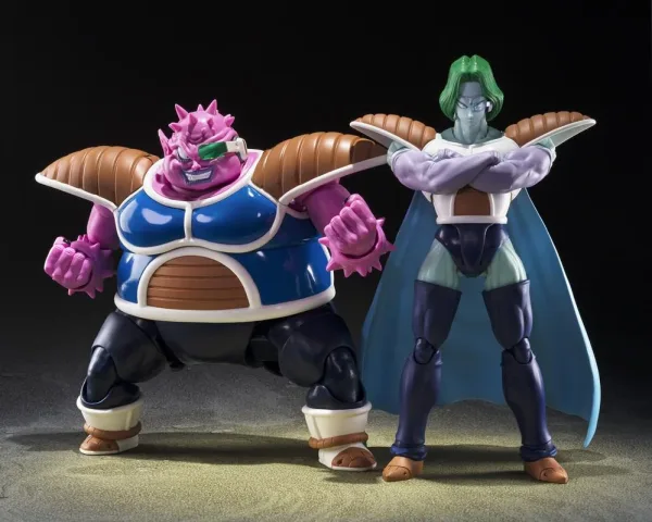 Figura tamashii nations dragon ball z sh figuarts dodoria & zarbon - bardock the father of goku -