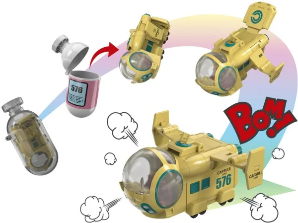Capsula hoipoi tamashii nations dragon ball z cap 576 bulma's airplane