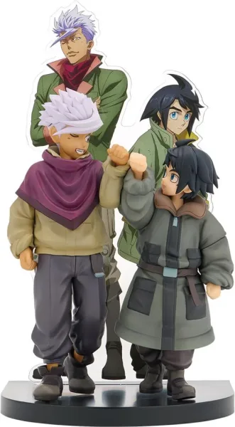 Figure ichibansho mobile suit gundam (iron - blooded orphans) augus mikazuki & itsuka orga 18cm