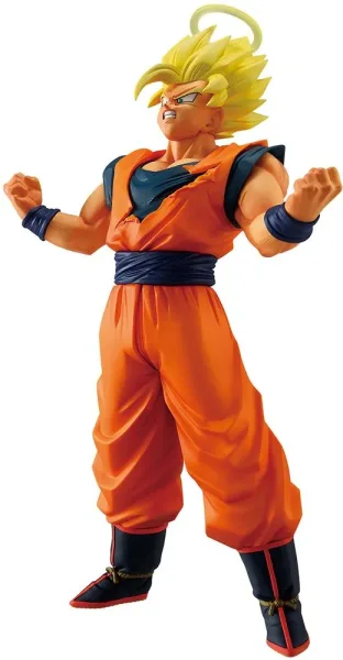 Figura ichibansho dragon ball z masterlise super saiyan 2 son goku (the chronicle of goku) 25cm