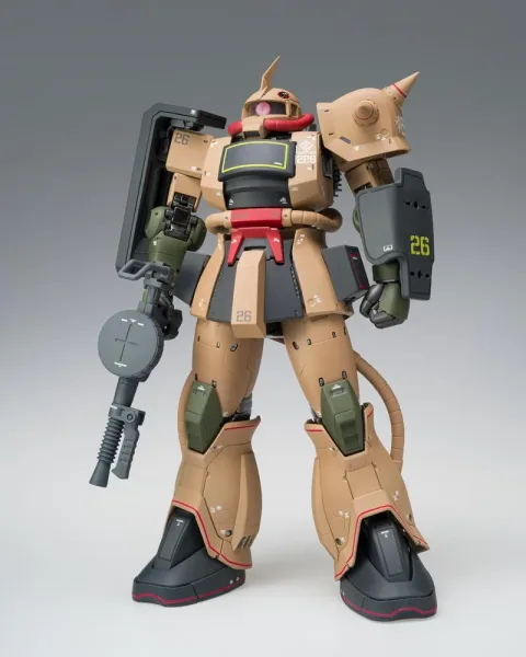 Figura tamashii nations mobile suit gundam fix figuration metal composite ms 06 zaku desert type
