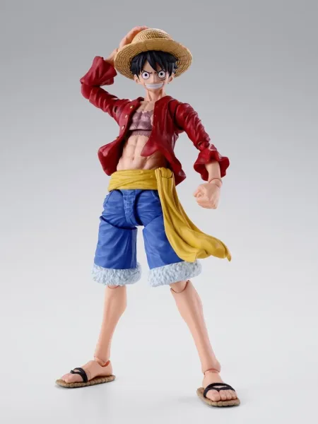 Figura tamashii nationa one piece s.h. figuarts monkey.d.luffy - two years later -  14.5cm
