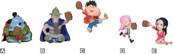 Figura banpresto one piece world collectable figure banquet 1 7cm