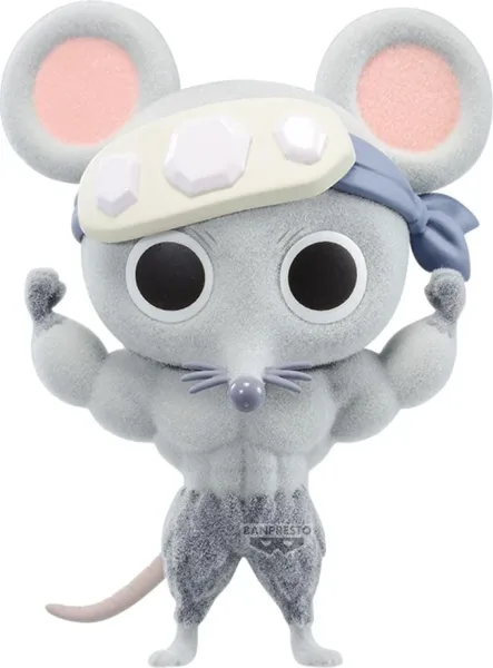 Figura banpresto demon slayer kimetsu no yaiba fluffy puffy muscular mice ver.a 7cm