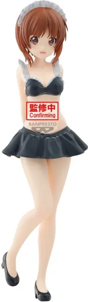Figura banpresto girls und panzer das finale eternal romance miho nishizumi maid swimsuit ver. 27cm