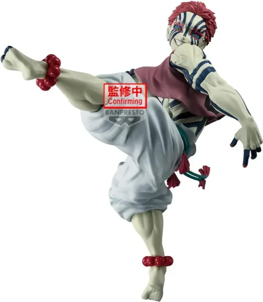 Figura banpresto demon slayer kimetsu no yaiba maximatic akaza 19cm