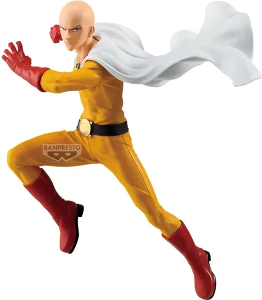Figura banpresto one - punch man maximatic saitama 22cm
