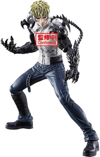 Figura banpresto one punch man grandista genos 24cm