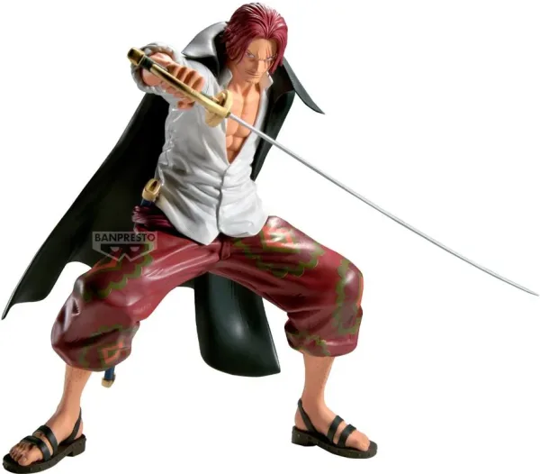 Figura banpresto one piece grandista shanks ii 23cm