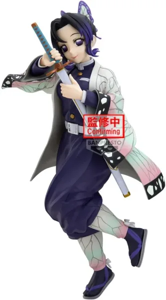 Figura banpresto demon slayer kimetsu no yaiba glitter & glamours shinobu kocho ii 21cm