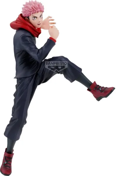 Figura banpresto jujutsu kaisen king of artist yuji itadori special ver. 21cm